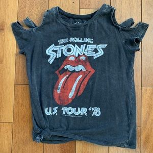 old fashioned Rolling Stones vintage shirt